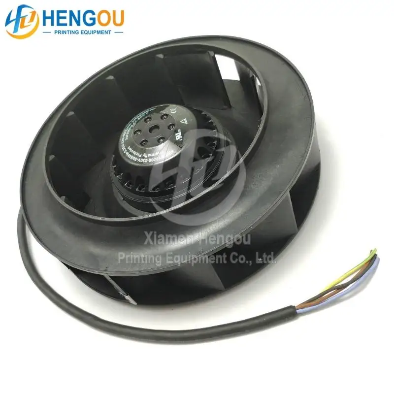 61.115.2501 R2E190-AE77-62 AC230V Fan For Printing Machine Parts Heaters Centrifugal Fan Equipment Zone E Control Box 215mm