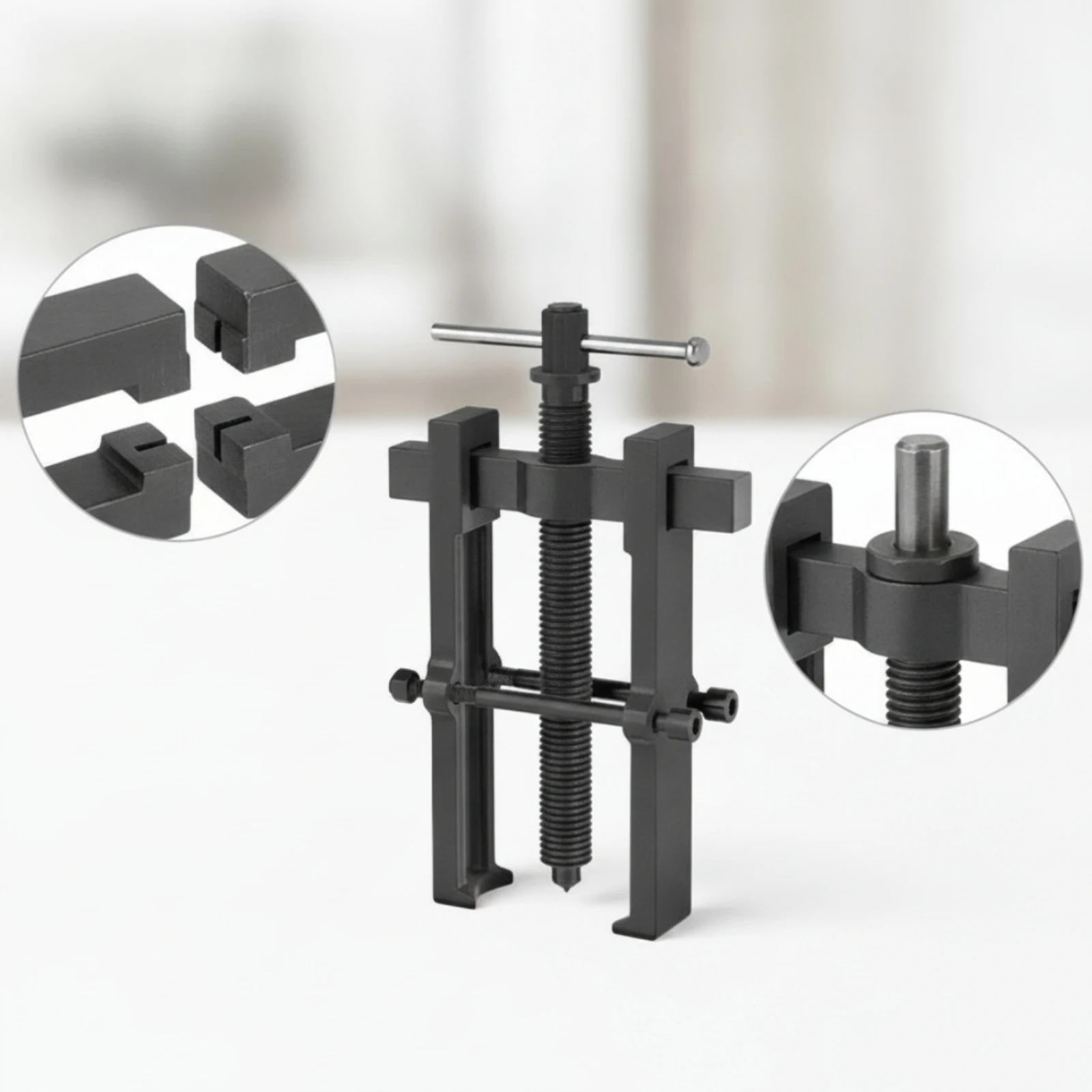Two-Jaw Puller Manual Bearing Remover Tool Compact for Mechanics, Workshop, Garage view 4