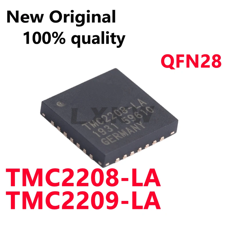 2-5/PCS New TMC2208-LA TMC2208 TMC2209-LA TMC2209 QFN28 Stepper motor driver chip In Stock