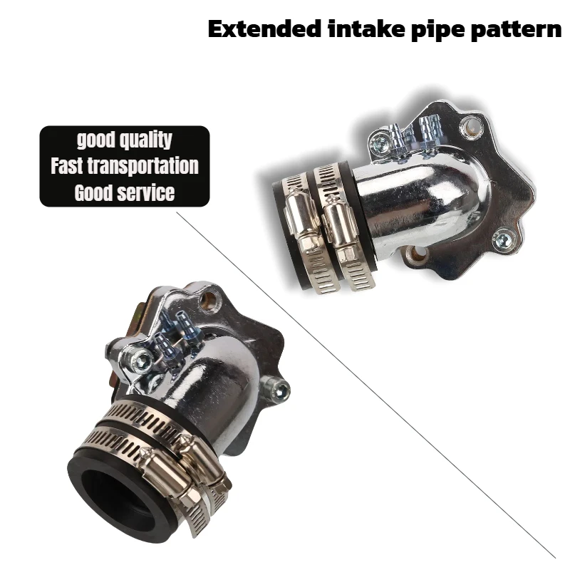 

Modified carburetor intake pipe interface manifold intake valve JOG50/90 2/3/4/5 generation Yinlong Fengfan