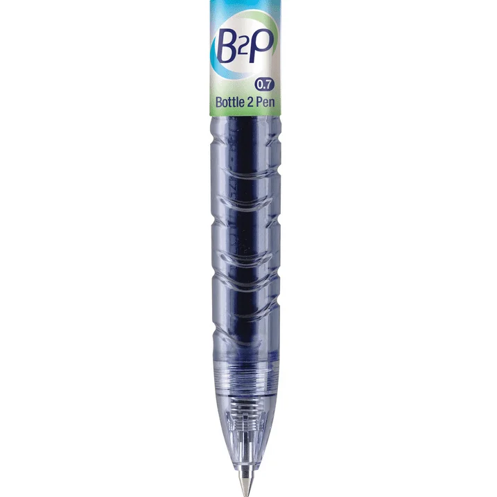 Pilot B2P (Bottle to Pen) Gel Pens, Fine Point (0.7 mm), Black, 10 Count