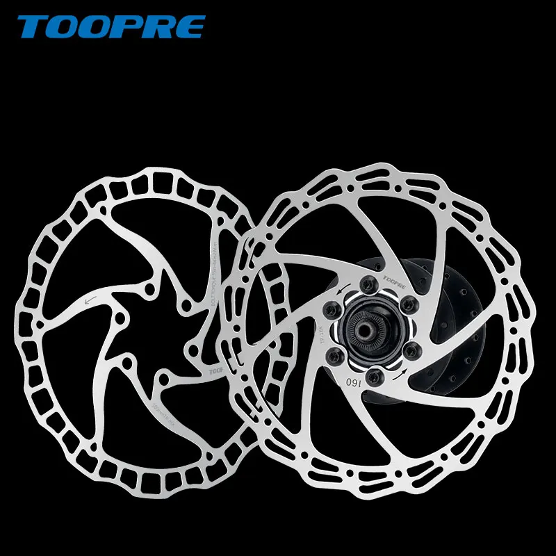 TOOPRE Mountain Bike Discs Bicycle Brake Pads 160/180/203mm Six-pin Disc Cassette G3/HS1 With Screws