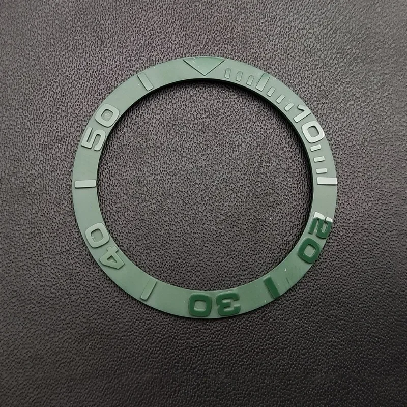 30.5 มม.-38 มม.นาฬิกาเซรามิค BEZEL นาฬิกาอุปกรณ์เสริม BEZEL แทรกนาฬิกาเปลี่ยนสําหรับ Yachtmaster ซ่อมชุดเครื่องมือ DIY