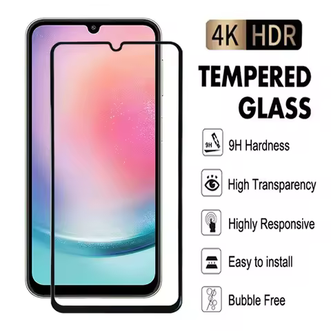 Full Cover For Samsung Galaxy A21 A22 A23 A24 A25 A31 A32 A33 A34 A35 4G5G Screen Protector For Samsung A21s Tempered Glass Film