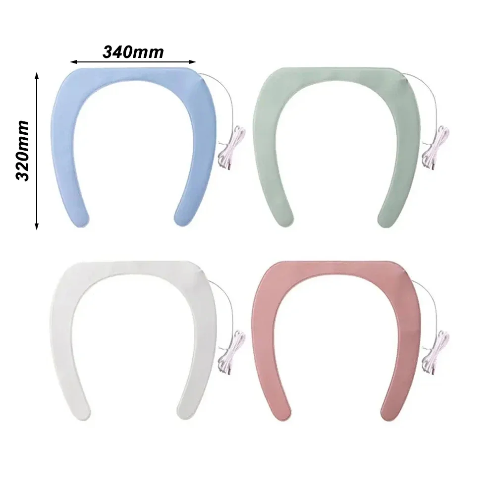 

Чехол на сиденье унитаза с подогревом и интеллектуальным контролем температуры, предназначенный для комфорта и стабильности на стандартных унитазах