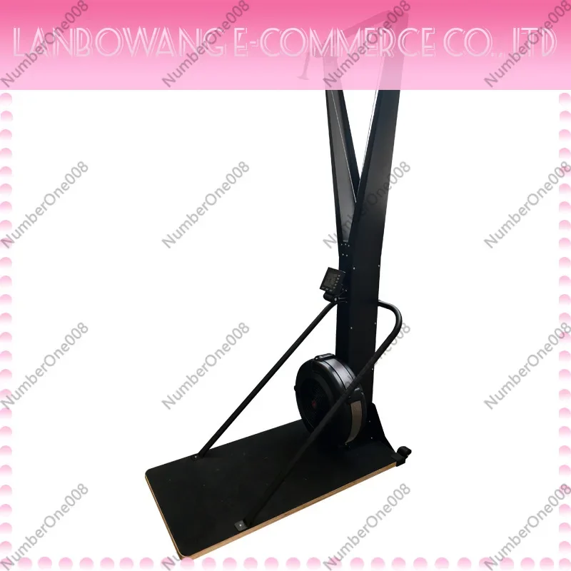 Wind Resistance Ski Machine, Indoor Aerobic Fitness Trainer, Cross Country Ski Erg for Home Gym
