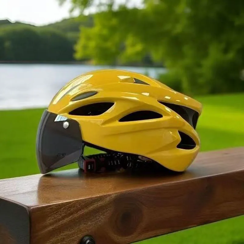Picture 7: Bicycle Helmet Ultra Light Breathable Bike Helmet Men Women Mountain Bike Summer Helmet Adult Safety Riding Cycling Helmet
