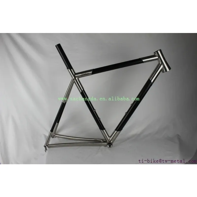 Carbon And Titanium Mixed Road Bike Frame