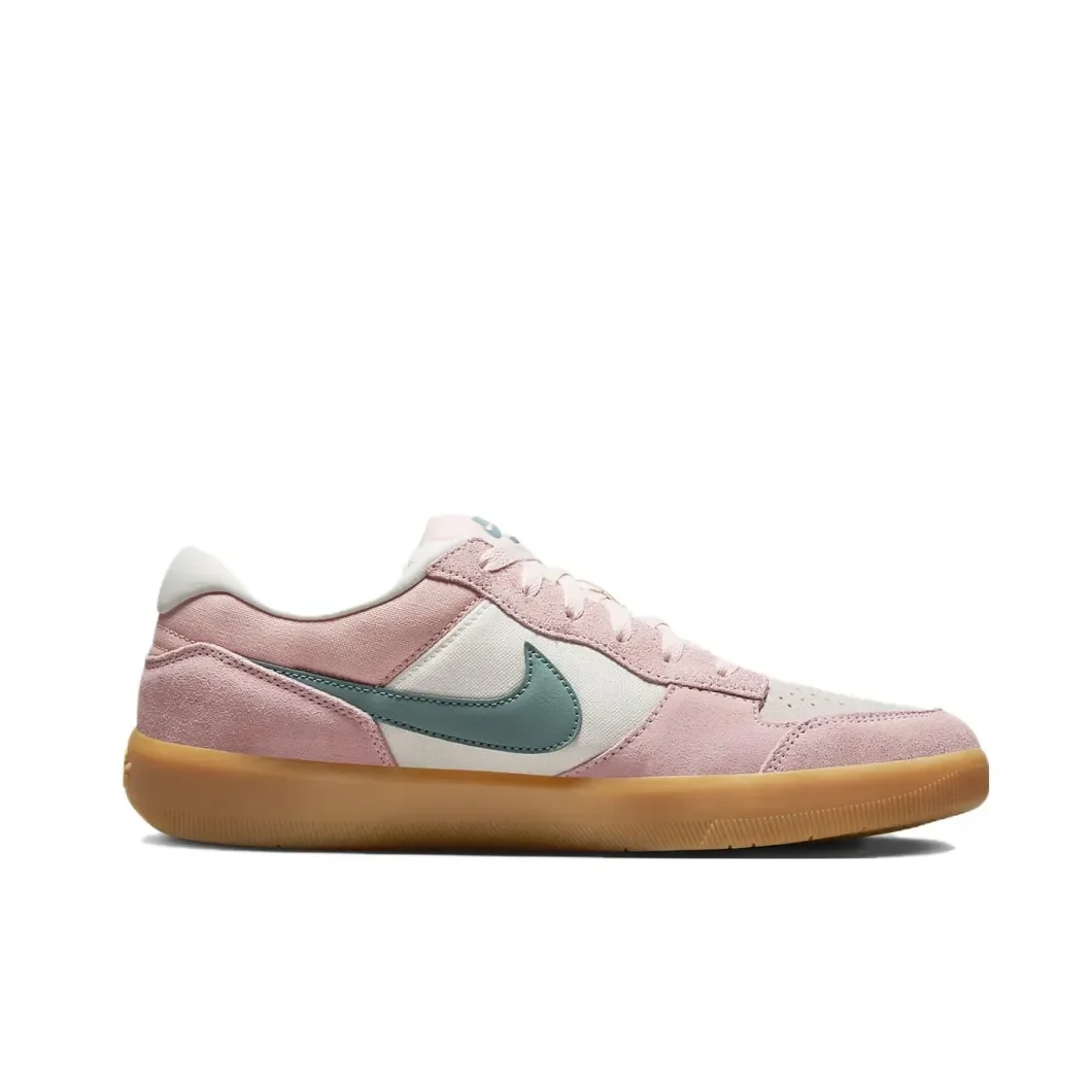 Nike Original SB Force 58 Classic fashion low top board shoes Men's and Women's Pink and white color matching