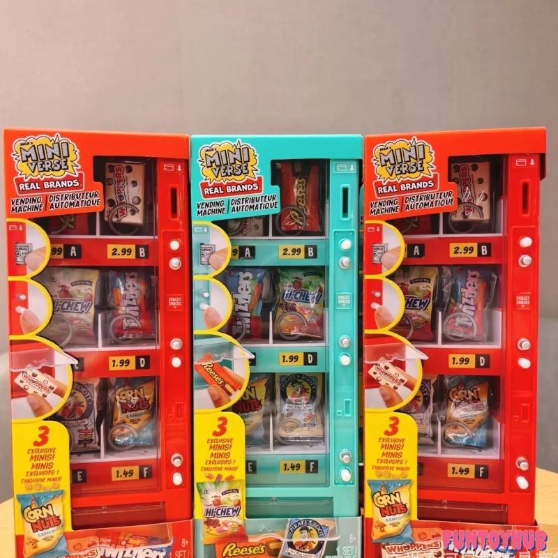 Miniverse Mini Vending Machine Toy, Mini Snack Miniature Playset, Collectible Tiny Food Dollhouse Decor, Kids Mystery Box Gifts view 6