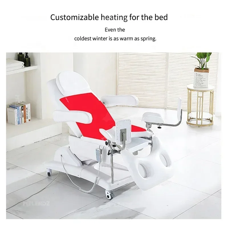 Electric Treatment Exam Bed Delivery Bed Obstetric Lour Hospital Examination Gynecology Chair Electric Gynecological Tle