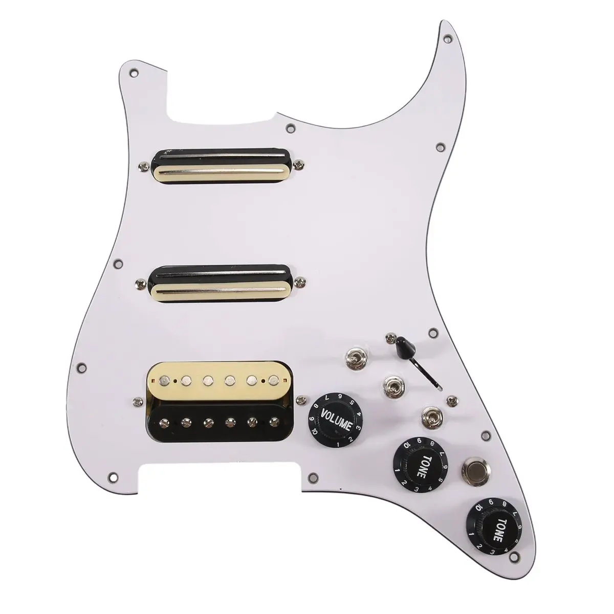 [Back to School] Electric Guitar Pickguard Pickup Wiring Loaded Prewired Pickguard Guitar Pickguard Scratchplate Pickup Assembly