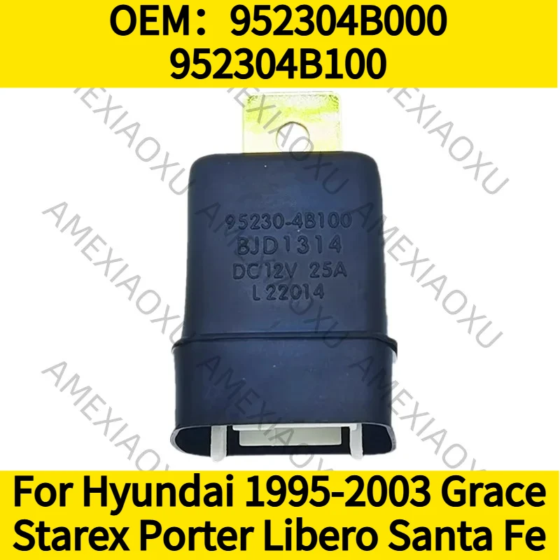 1PC OEM：952304B000 952304B100  For Hyundai 1995-2003 Grace Starex Porter Libero Santa Fe  Starter Relay Assembly Relay Module