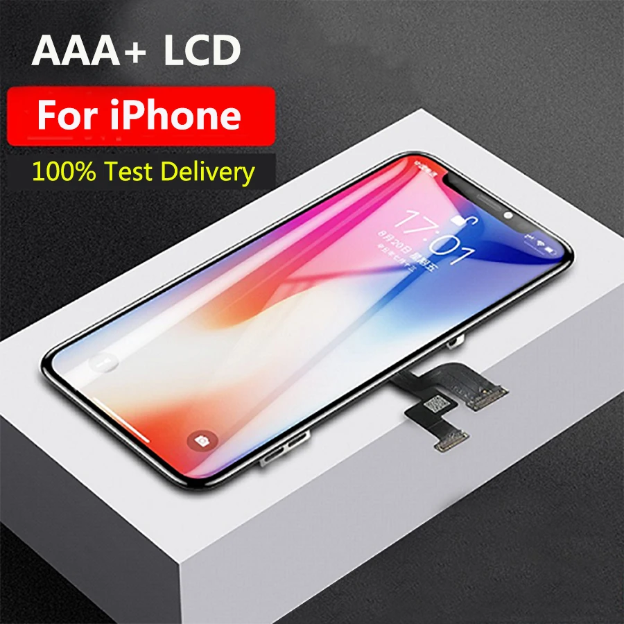 AAA LCD For iPhone 14 13 12 11 Pro XR XS X MAX Orignal Display 3D Touch Screen Digitzer Assembly Replace 100% Test No Dead Pixel ss 905a 7 0 for iphone 6 13 and sam series power boot control line cable power test boot cable added battery boot function