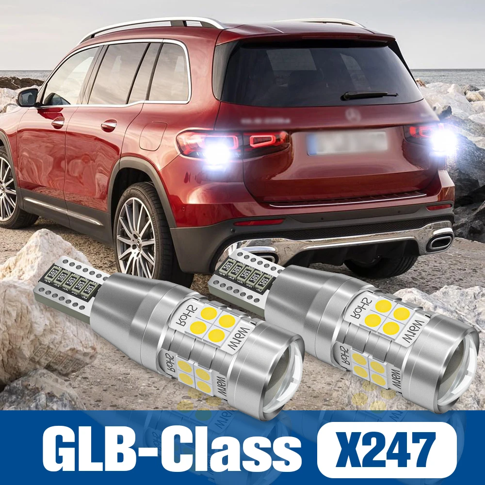 

2pcs LED Reverse Light Back up Lamp Accessories Canbus For Mercedes Benz GLB Class X247 2019 2020 2021