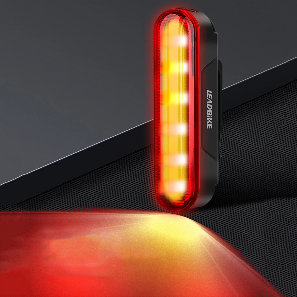 High Brightness Bike Rear Lamp 30LM Bike Rear Night Light Waterproof Cycling Safety Warning Light Cycling Safety Accessories