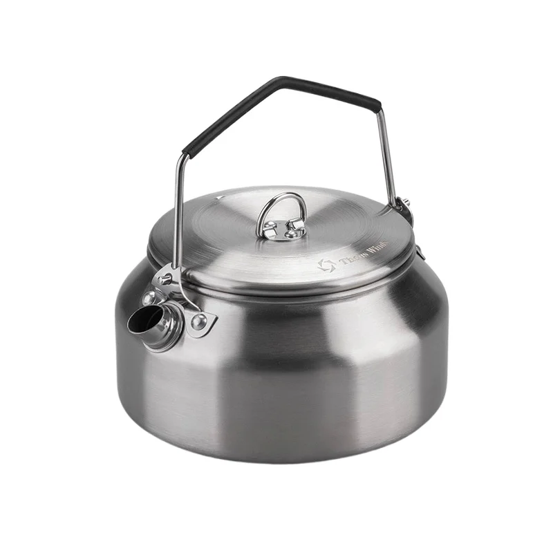 

Outdoor camping picnic stainless steel 1L kettle