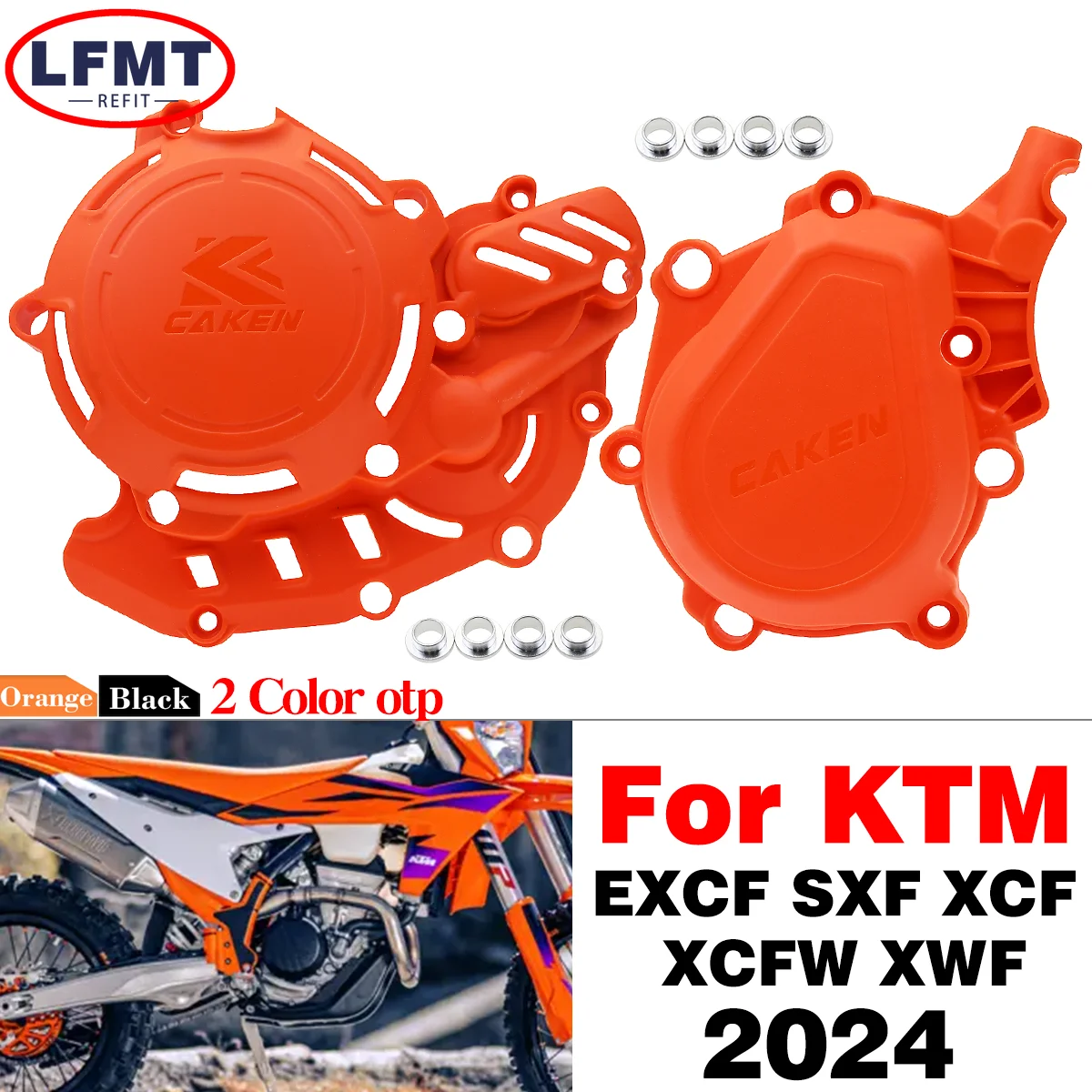 

For Husqvarna FC FE FS GAS GAS EC EX MC For KTM EXCF SXF XCF XCFW Motorcycle Engine Ignition Clutch Cover Protector Guard 2024