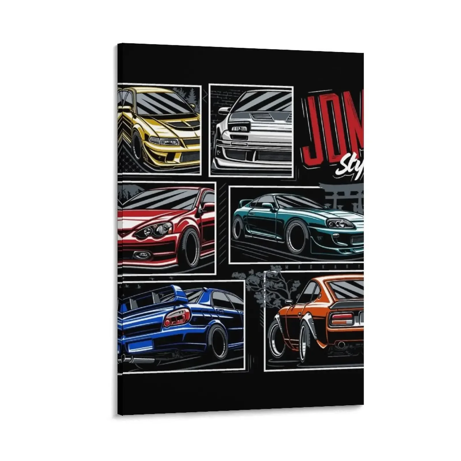 

JDM Style Canvas Painting interior paintings anime poster anime posters