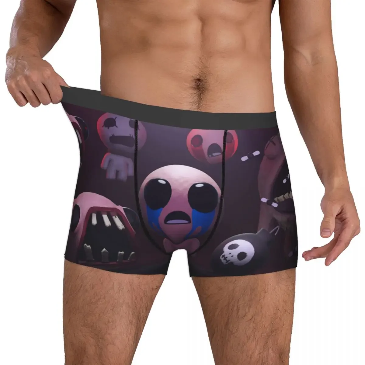 Angst weinende Männer Boxer Slips Unterhosen die Bindung von Isaac Magdala Dungeon Abenteuers piel hoch atmungsaktive Shorts Geschenk idee