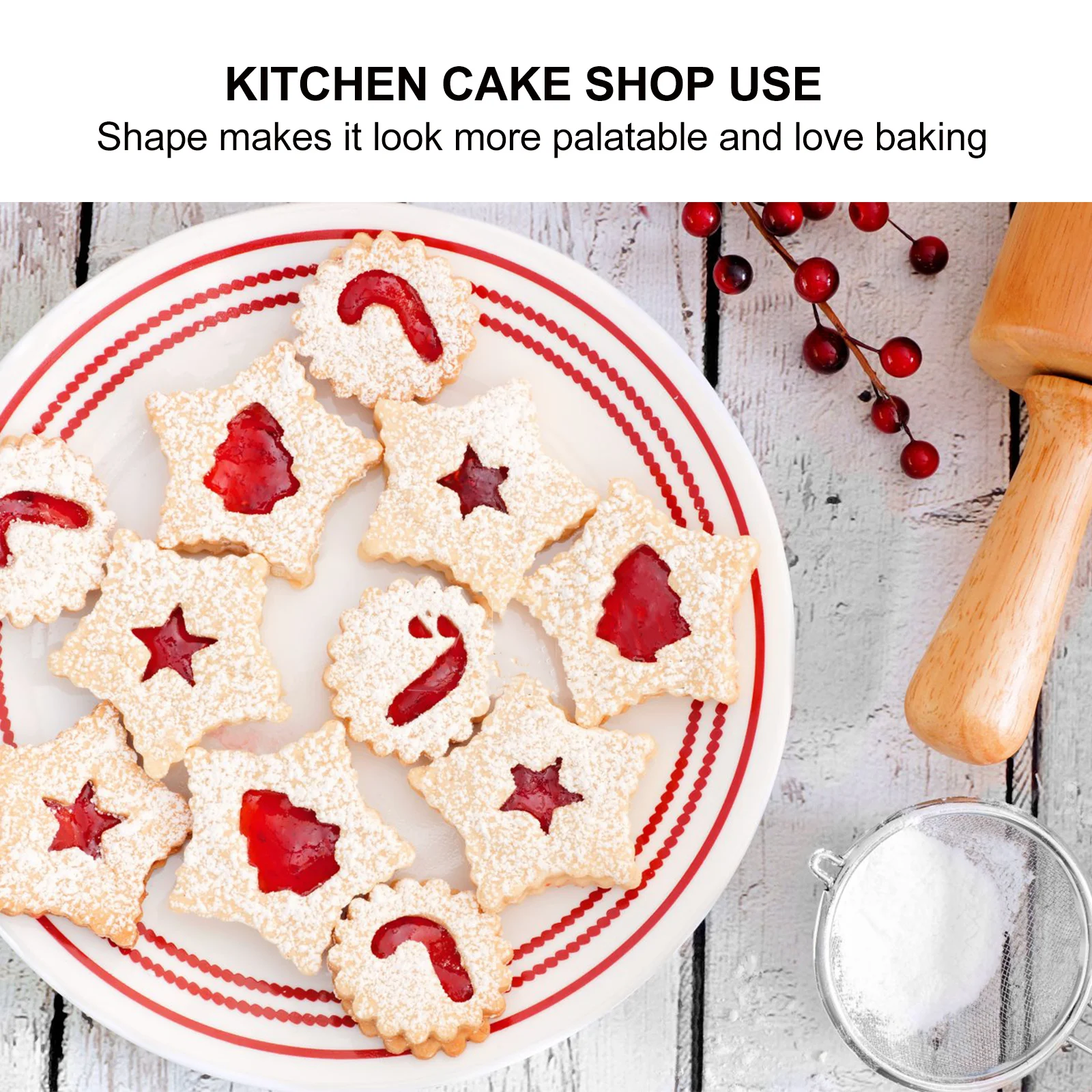 

6 pcs Stainless Steel Cookie Cutters Dinosaur Shape Biscuit Fondant Cutter Cake Baking Mold Tool For Dough Clay