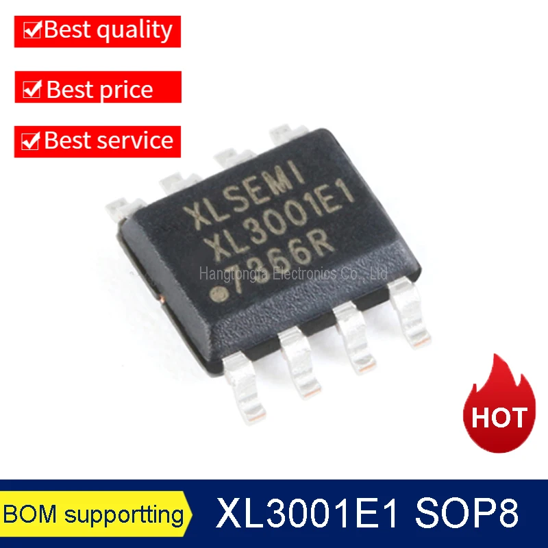 10PCS/LOT Original  XL3001 XL4001 XL6003 XL6007 E1 XL7005A XL7026E1 XL7045E1 SOP8 Regulator IC Chip SMD