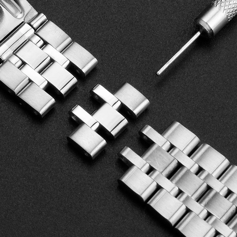 For Tudor Stainless Steel Watch Chain Prince Princess Series Men Women Precision Steel Watch Bracelet Watchband 19mm 20mm