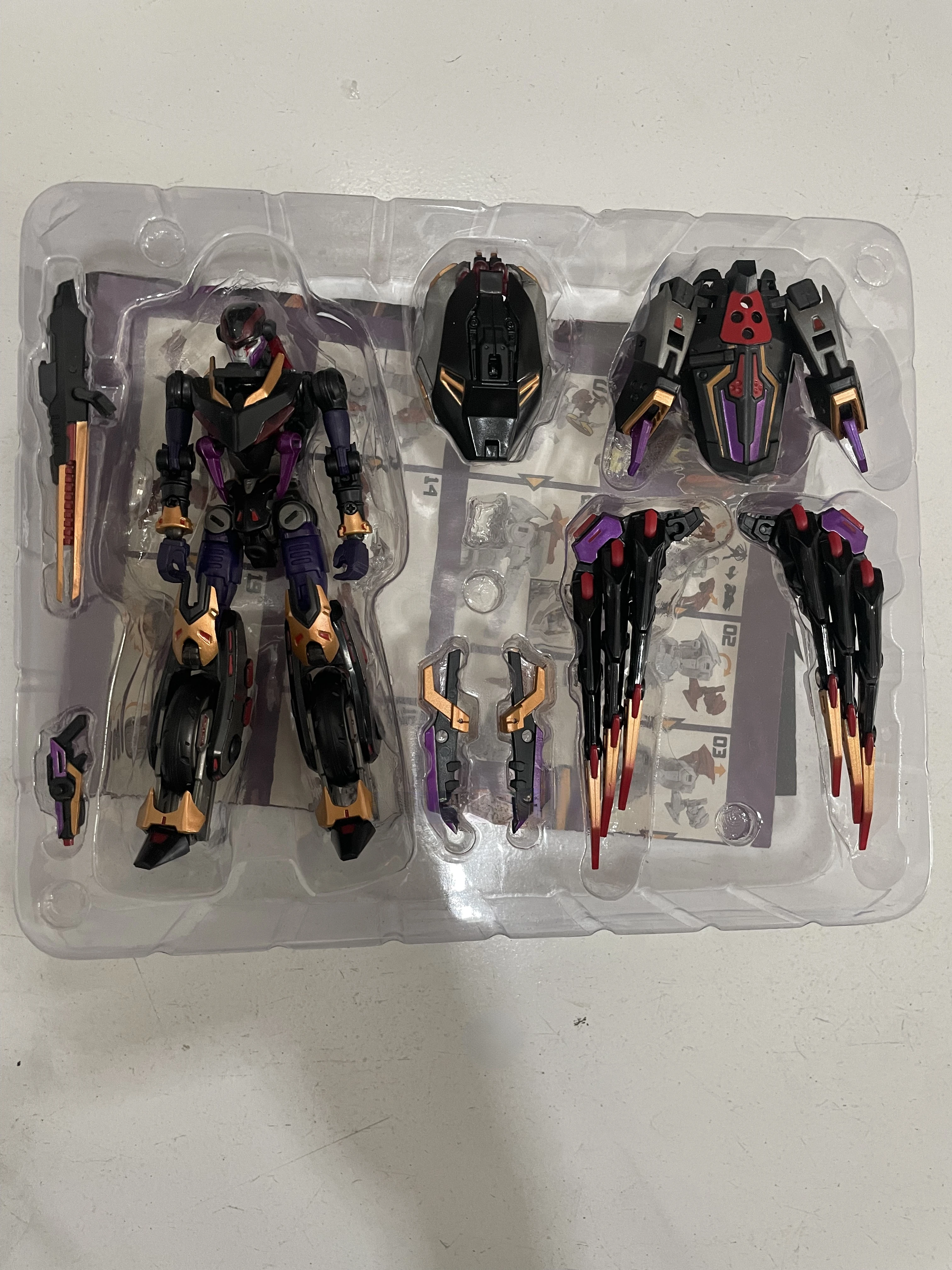 [Auf Lager] magische Macht Transformation MP-46BW mp46bw black arachnia schwarz wolfsbdne Action figur Roboter Spielzeug