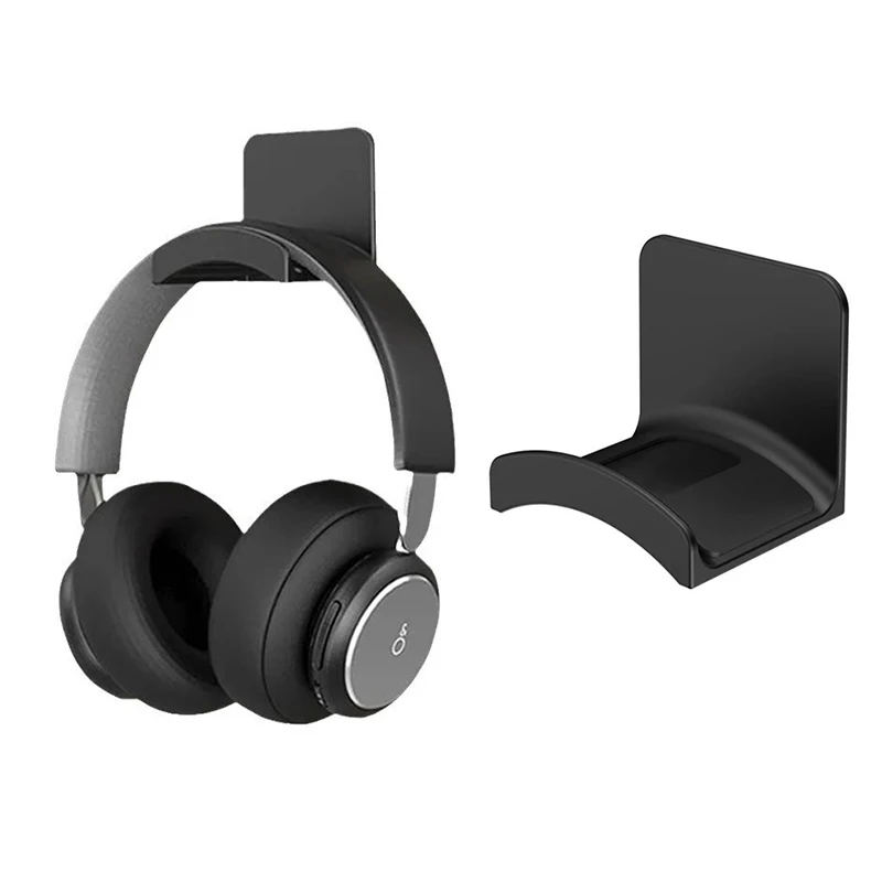 Universal Headphone Stand Gaming Controller Holder Headset Display Rack Under Desk Hanger Hook For Earphone Wall Mounted Bracket