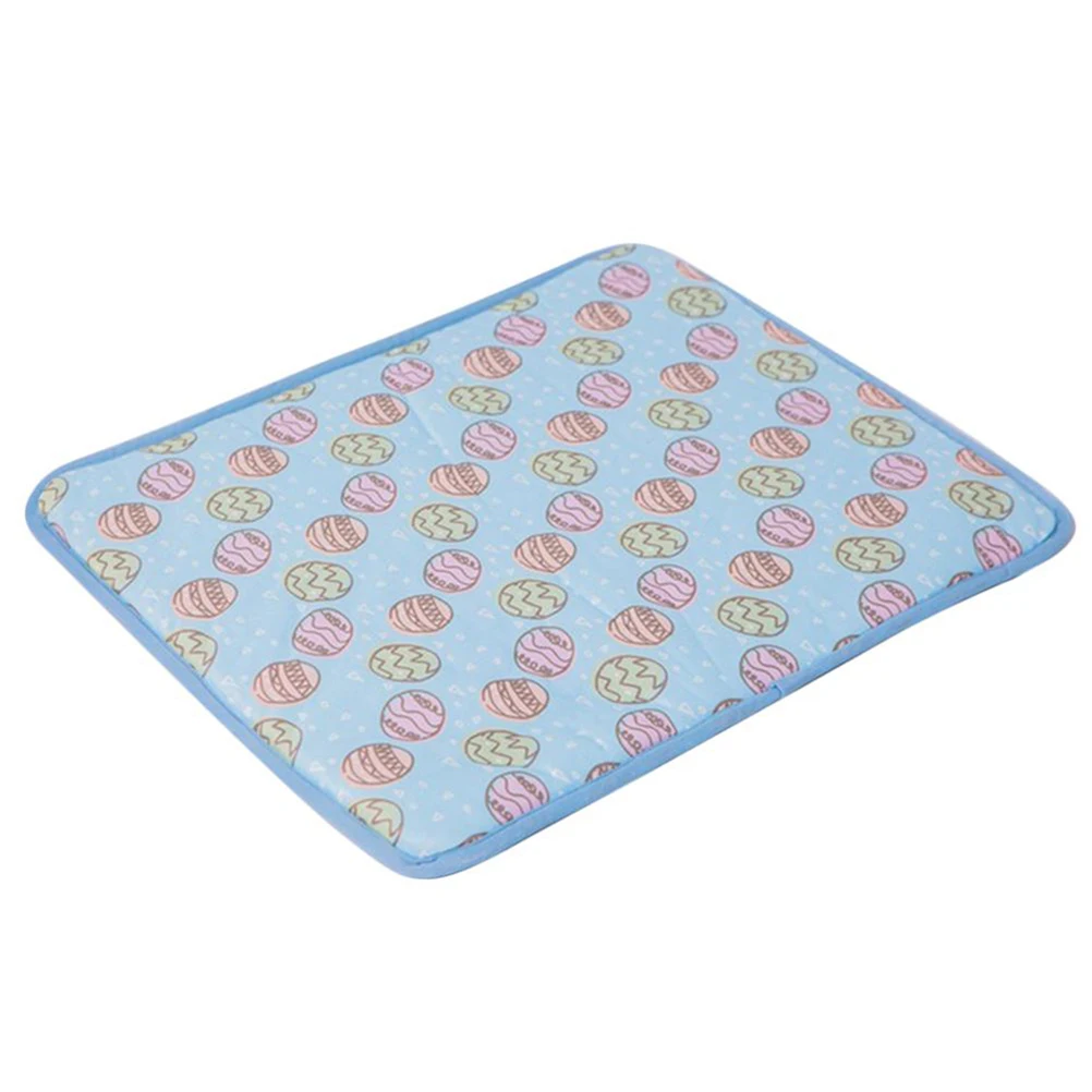 

Ice Pad Pet Cool Mat Cooling Dog Blanket Self Chill Bed Summer Cat Rest Soft Breathable Outdoor Indoor Silk Mesh