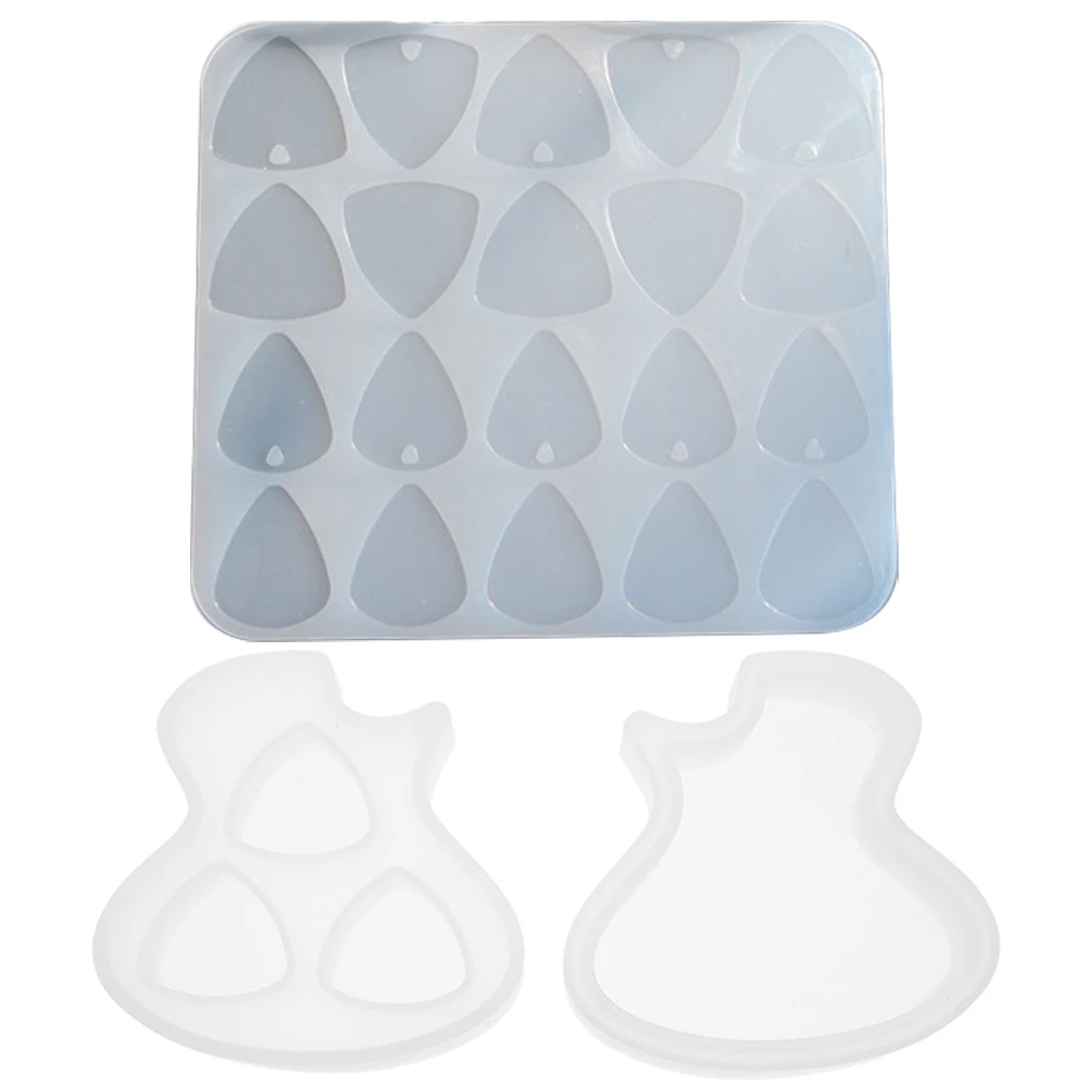 

Pick Storage Box Mold Crafts Guitar Silicone for Resin Guitars Accessories Silica Gel and Musical Instrument Picks Acoustic
