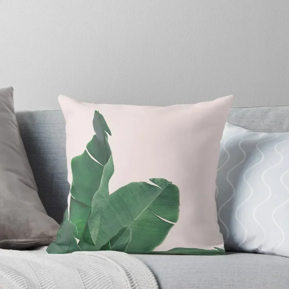 

Banana leaves tropical leaf Throw Throw Pillow Luxury Room Decorative Cushions pillow pillowcase Pillowcases For Pillows pillow