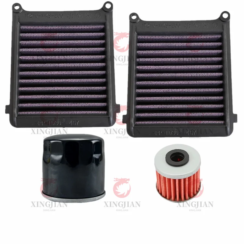 

Motorcycle High Flow Air Filter For HONDA CRF1100L Africa Twin 2020-2025 NT1100 2021-2025 DCT Transmission Filter Oil Filter