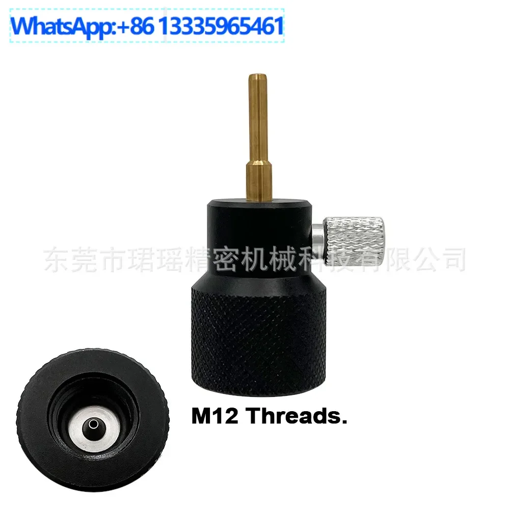 

2Pcs M12 threaded inflatable connector for R290 propane cylinders