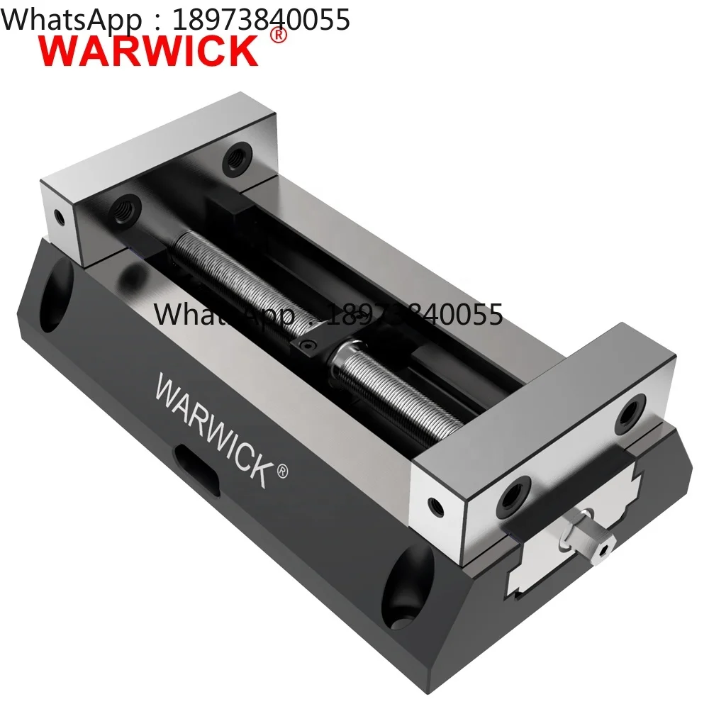 WARWICK CNC KSF-125-300A/B 5 axis rotary fly tying machinist hand vise for Zero Point Mounting System