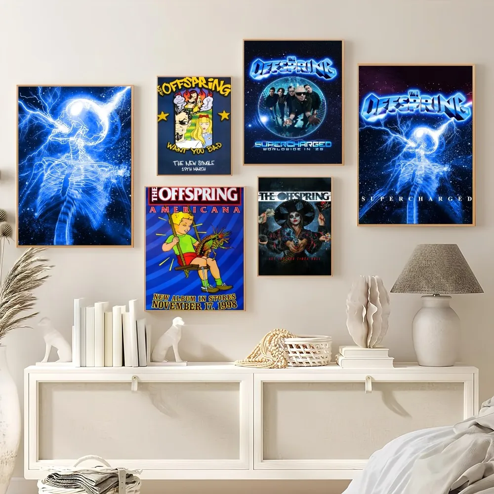 Rock Band Supercharged Poster Prints Wall Painting Bedroom Living Room Decoration The O-Offsprings-S Office Small