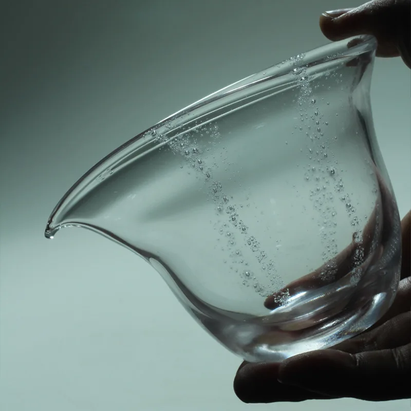 

Glaze Cloud Green Tea Высококачественная утолщенная хрустальная стеклянная пузырьковая чашка Кунг-фу Чайный сервиз Чайная чашка