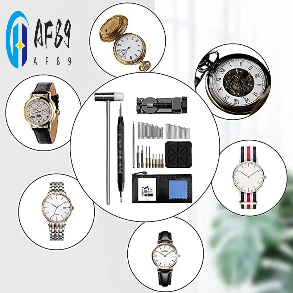 

AF89-Watch Band Link Remover Tool Watch Link Remover Kit Watch Tool Kit Link Remover Repair Tool Watch Adjustment Tool