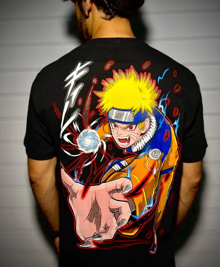 

In The 21st Century Style Style of Children and Adults with Short Sleeve Shirt Naruto Summer T-shirt Japanese Anime Master
