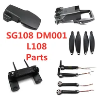 ZLRC SG108 L108 DM001 RC Drone Original Accessories Spare Part Propeller Blade Camera Arm Set Upper Lower Shell Cover Controller