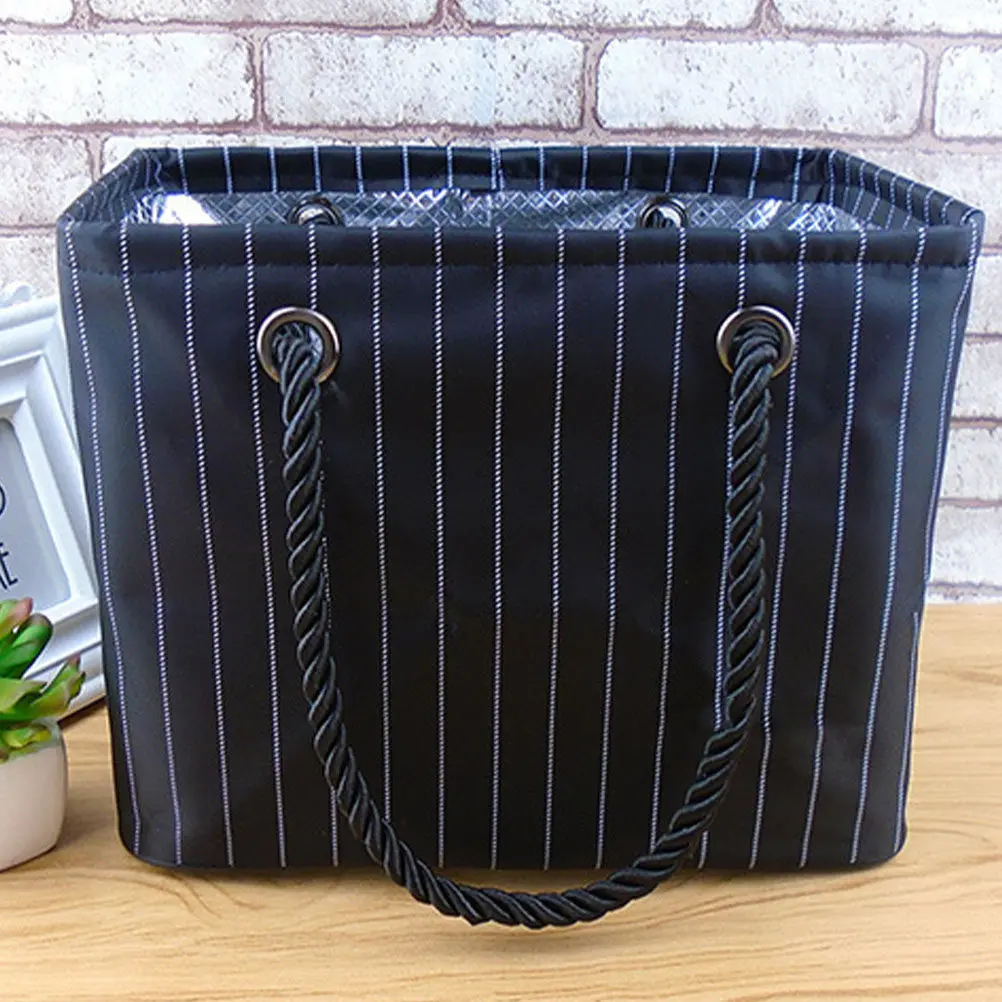 Waterproof Folding Bath Shower Bag Oxford Fabric Toiletry Organizer Large Capacity 6Kg Shower Tote Bag for Bathroom Swimming
