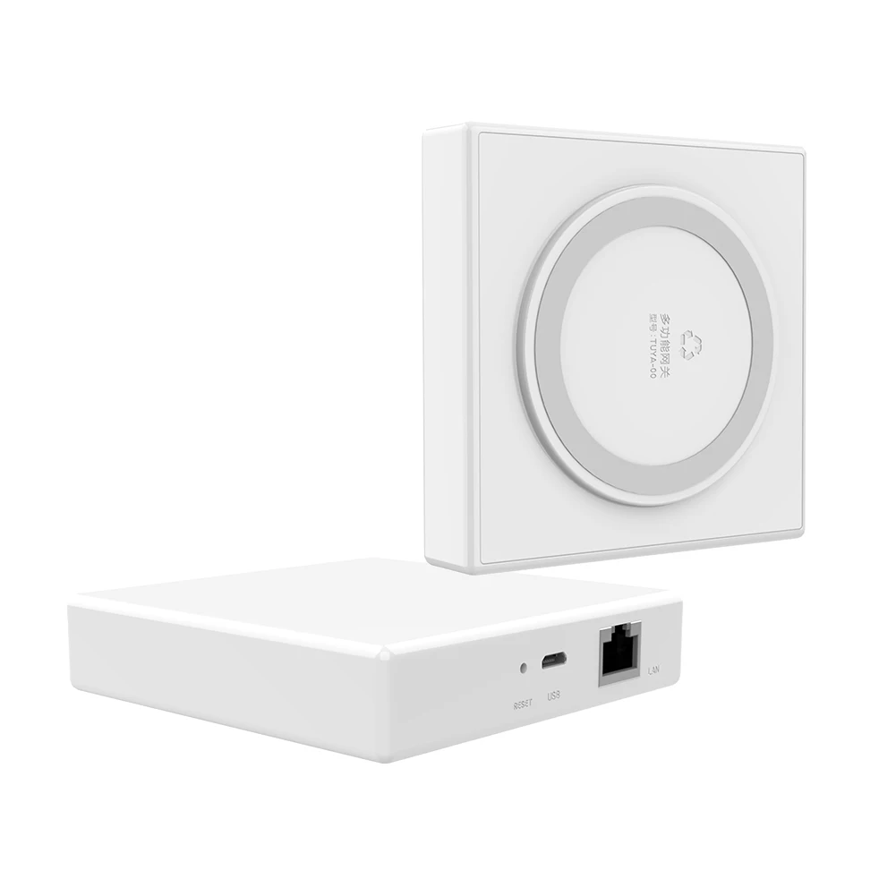 Tuya Matter Gateway Pro مع كابل LAN RJ45 زيجبي موضوع بروتوكول متعدد يعمل مع Tuya Smart Life Homekit Alexa Google Home