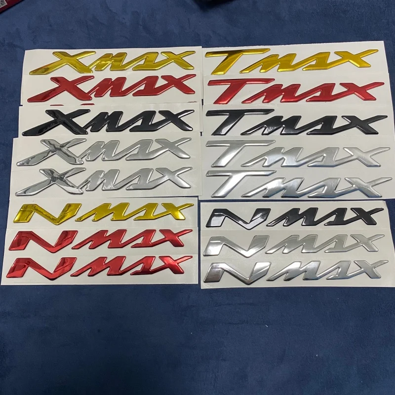 

3D Yamaha NMAX TMAX XMAX Motorcycle Modified Sticker PVC Badge Logo For Yamaha NMAX155 TMAX 560 XMAX Decal Refit