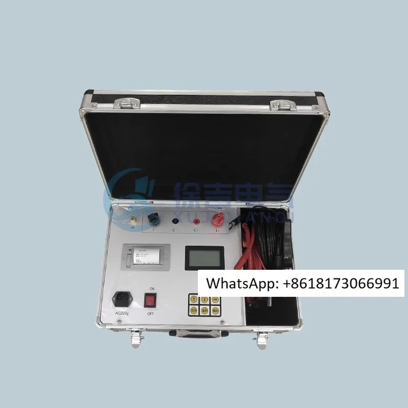 Loop resistance tester 100A200A intelligent printing switch contact resistance surface resistance value