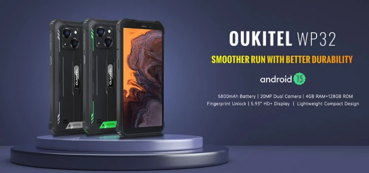 

OUKITEL WP32, ЦП T606 120 Гц, 5,93 дюйма, аккумулятор большой емкости 5800 мач, смартфон с тремя режимами, 4 Гб ОЗУ, 128 Гб ПЗУ