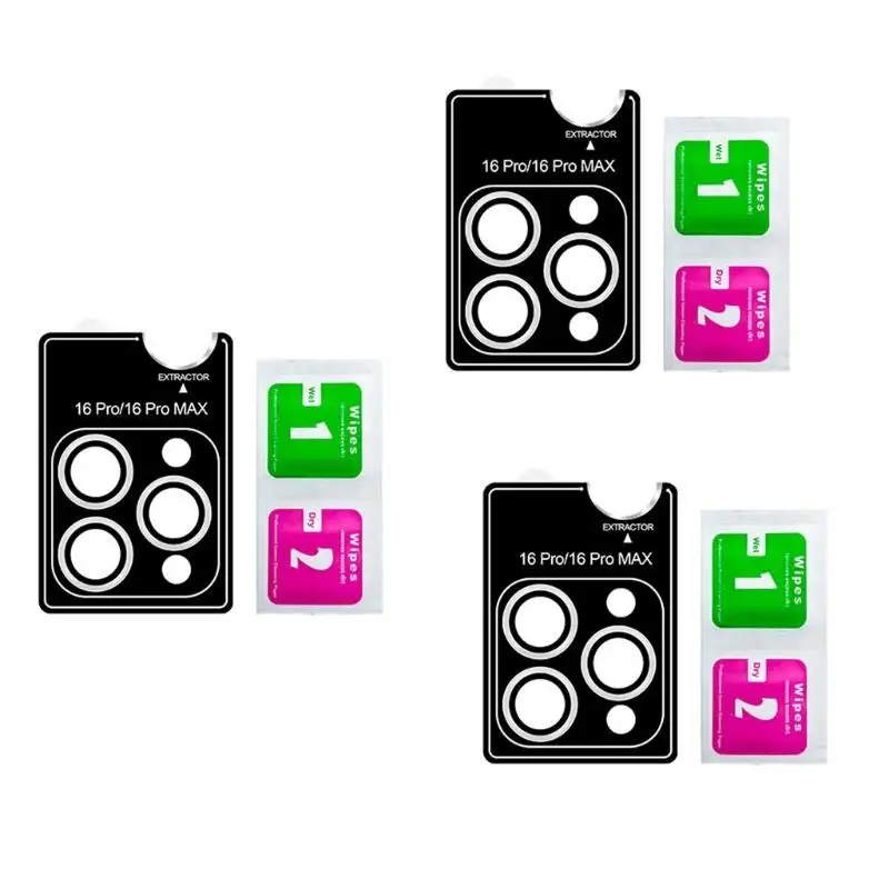 31BA Precisions Engineered Cellphone Camera Cover Protectors for Phone 16 Cellphone