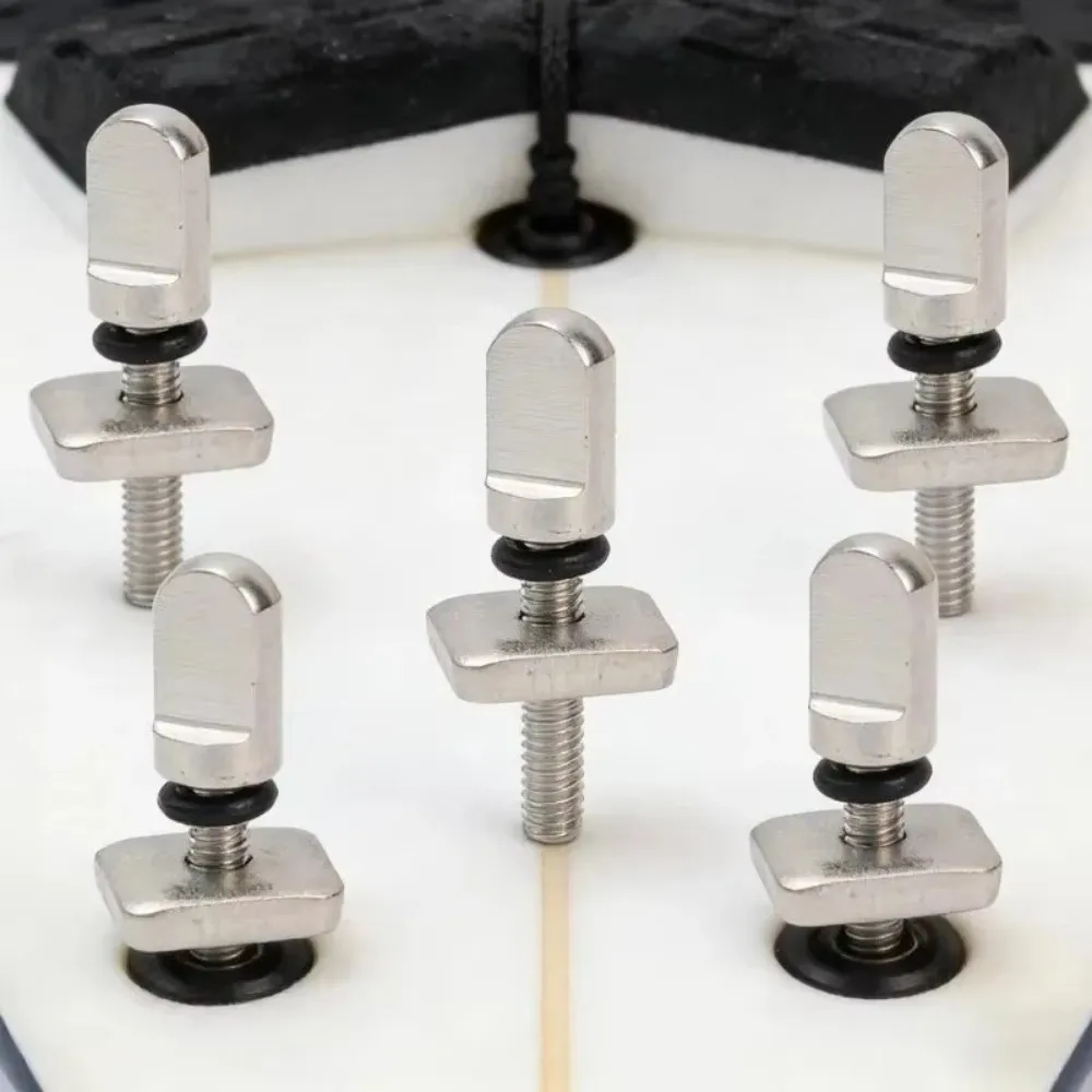 1PCS Stainless Steel Surf Fin Screws Replaceable Rustproof Fin Bolts M4 Thread Corrosion Resistant Single Fin Nails