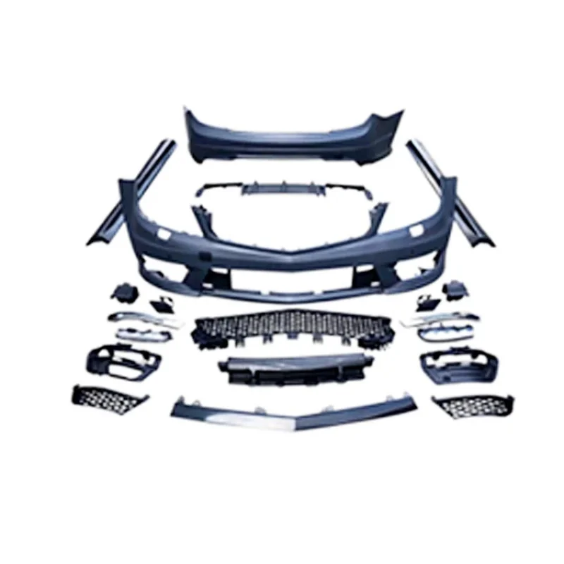 

Auto Parts Body Parts Old C-Class W204Coupe Modified C63 Kit Front Bumper Side Skirt