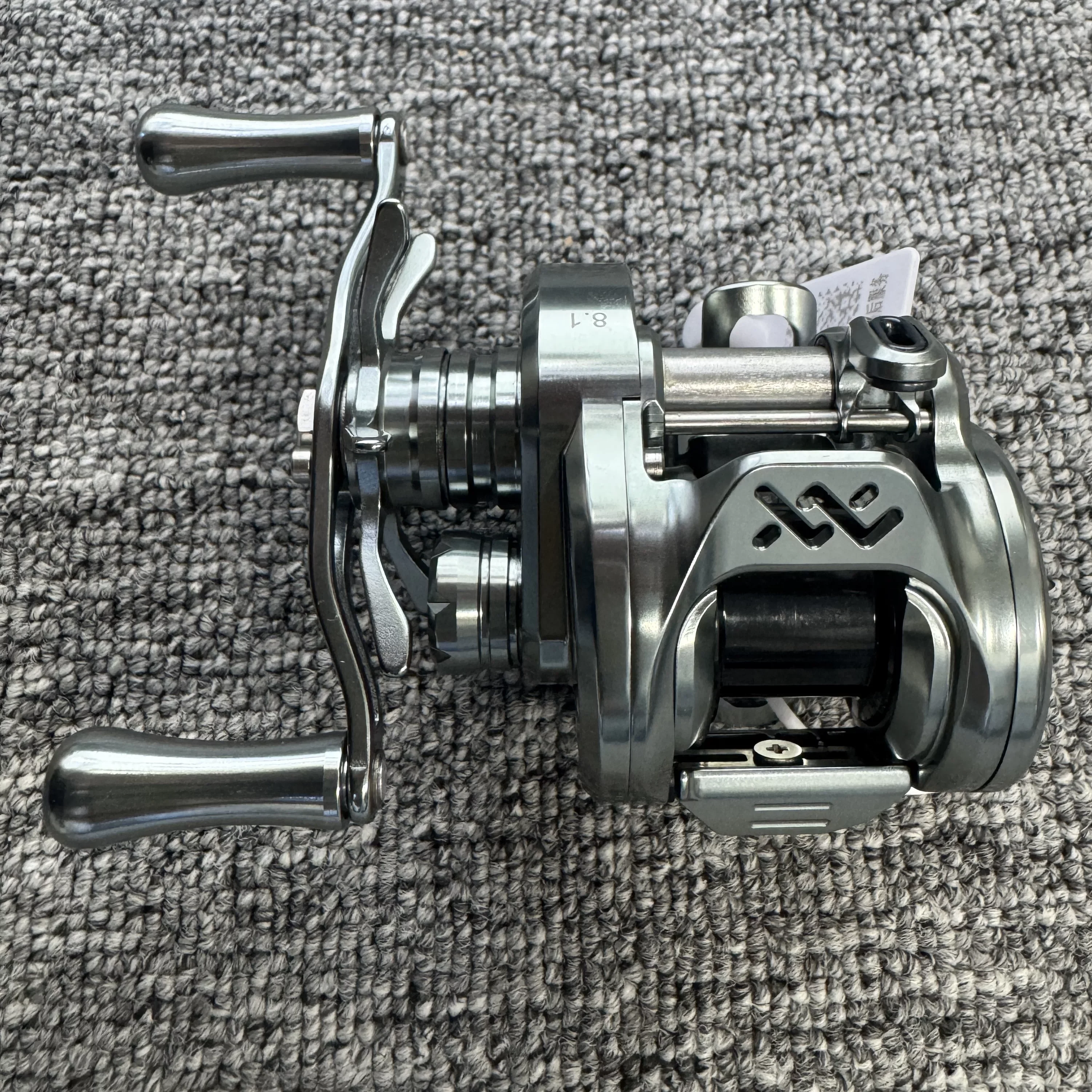LongZe DC B51-MC/DBC-01/02 8.1/7.1：1 Fishing Reels CNC All-Metal