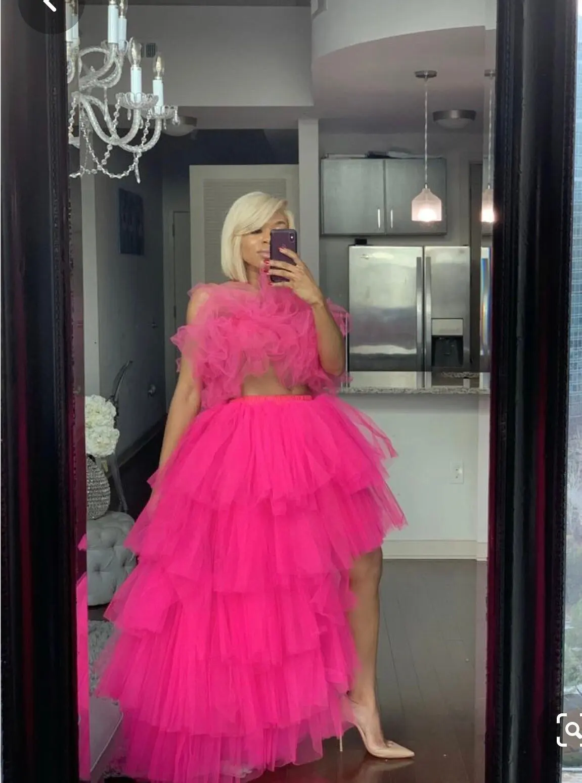 Hot Koop Multi-layer Rok Mode Vrouwen Hoog Laag Tule Lange Rok Zoete Zoom Taart Rok Onregelmatige Bruiloft Petticoat Outfit